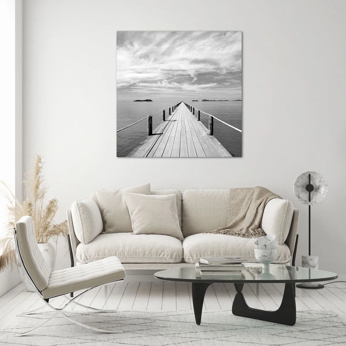 Glass picture - Maybe a Trip… - 70x70 cm