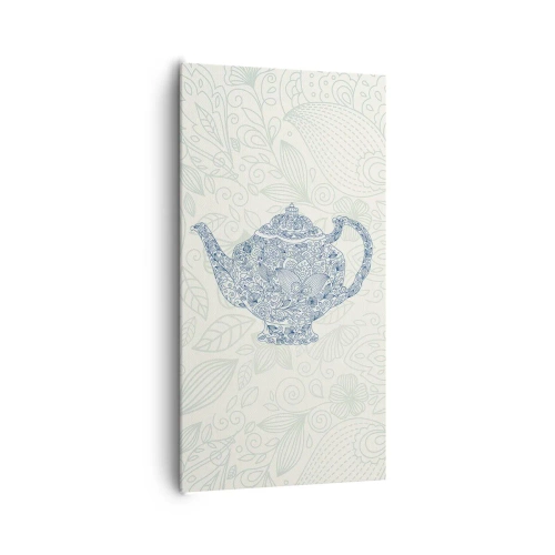 Canvas picture - Charm of Tea - 65x120 cm