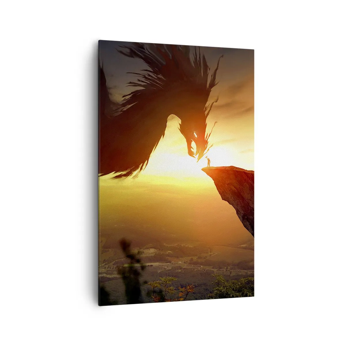 Canvas picture - Dragon Slayer - 80x120 cm