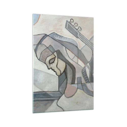 Glass picture - Ruled by Music - 70x100 cm