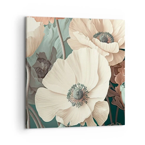 Canvas picture - Whisper of the Poppies - 60x60 cm
