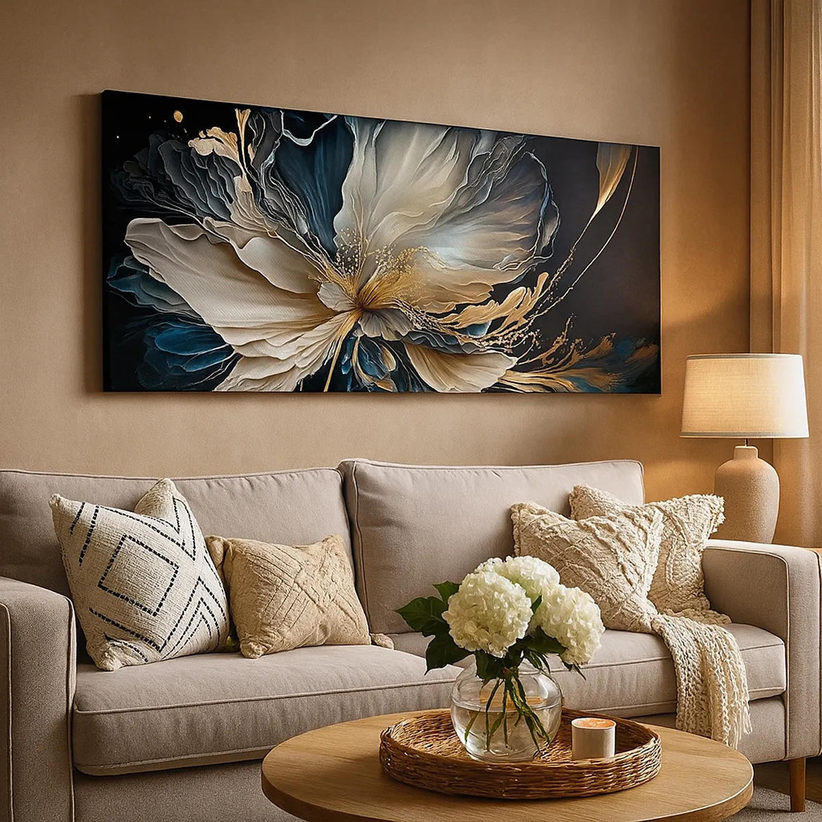 Canvas picture - Fairy Tale World of Ferns - 30x30 cm