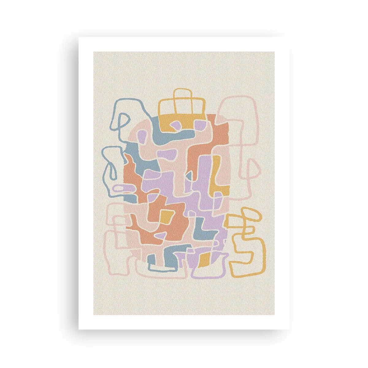 Poster - Maze - Joyful Adventure - 50x70 cm