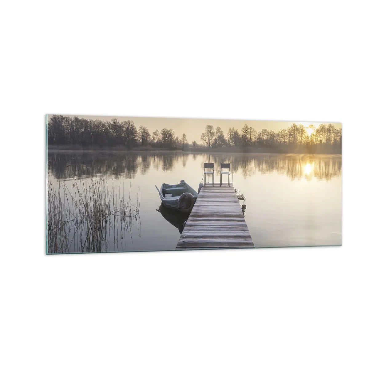 Glass picture - I Will Be Back Soon - 100x40 cm