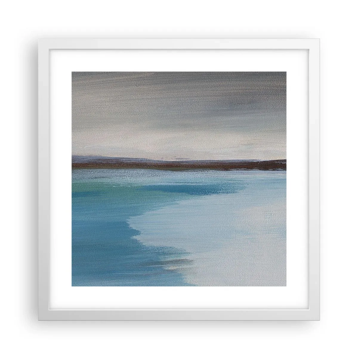 Poster in white frmae - Horizontal Landscape - 40x40 cm