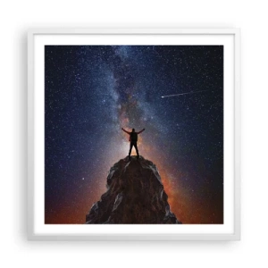 Poster in white frmae - Power Is with Me! - 60x60 cm