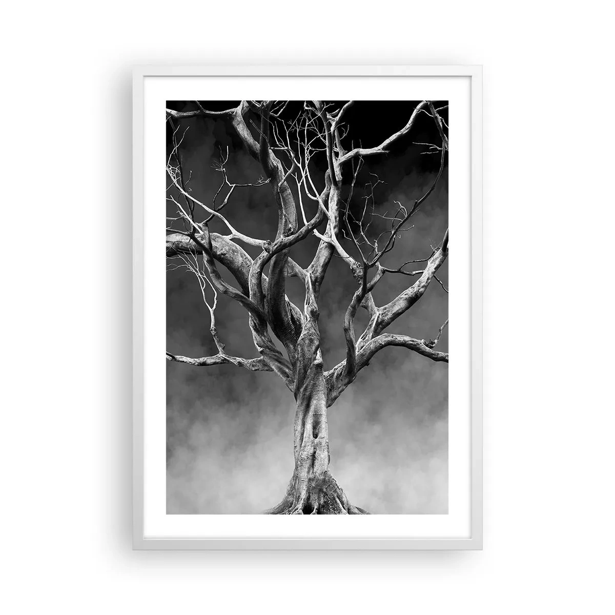 Poster in white frmae - Primordial and Sacred - 50x70 cm