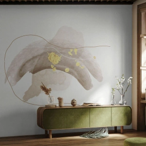 Self-Adhesive Photo Wallpaper Deluxe Sticker - Encountered in Space - Abstraction, Piece, Modern Pattern - 400x280 cm