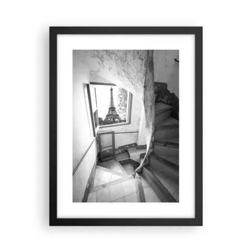 Poster in black frame - What a View! - 30x40 cm