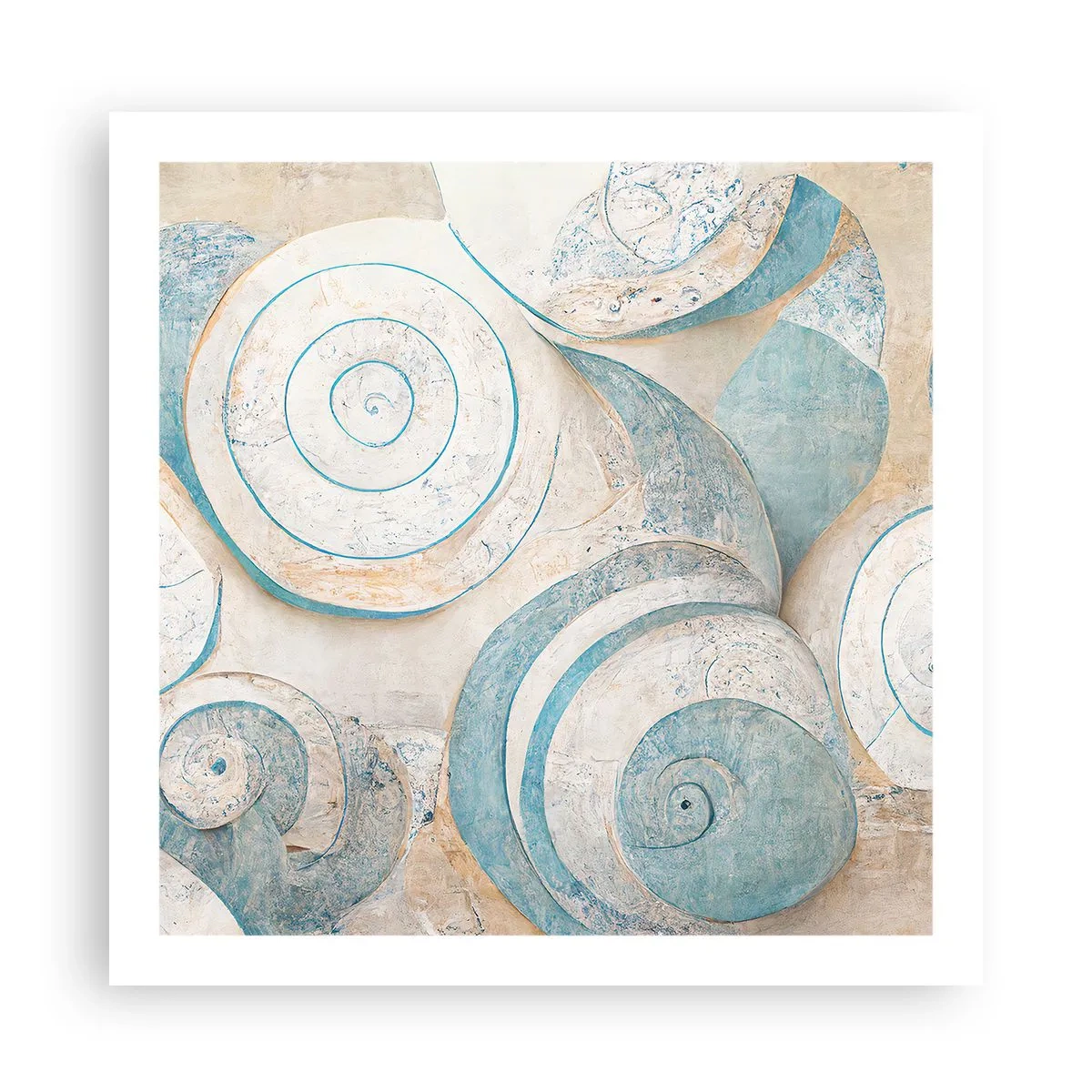 Poster - What Does a Shell Hide? - 60x60 cm