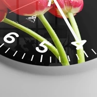 Clock face with numbers