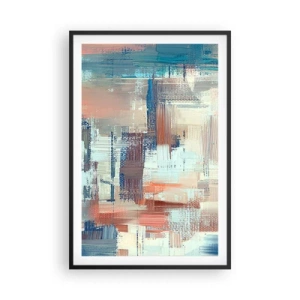 Poster in black frame - Reaching Light - 61x91 cm