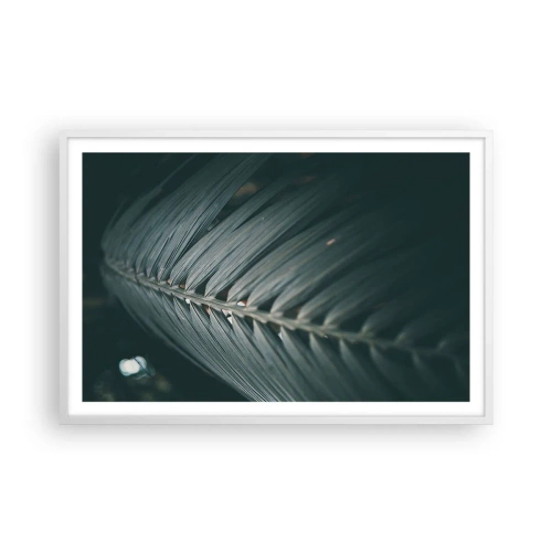 Poster in white frmae - Precision of Nature - 91x61 cm