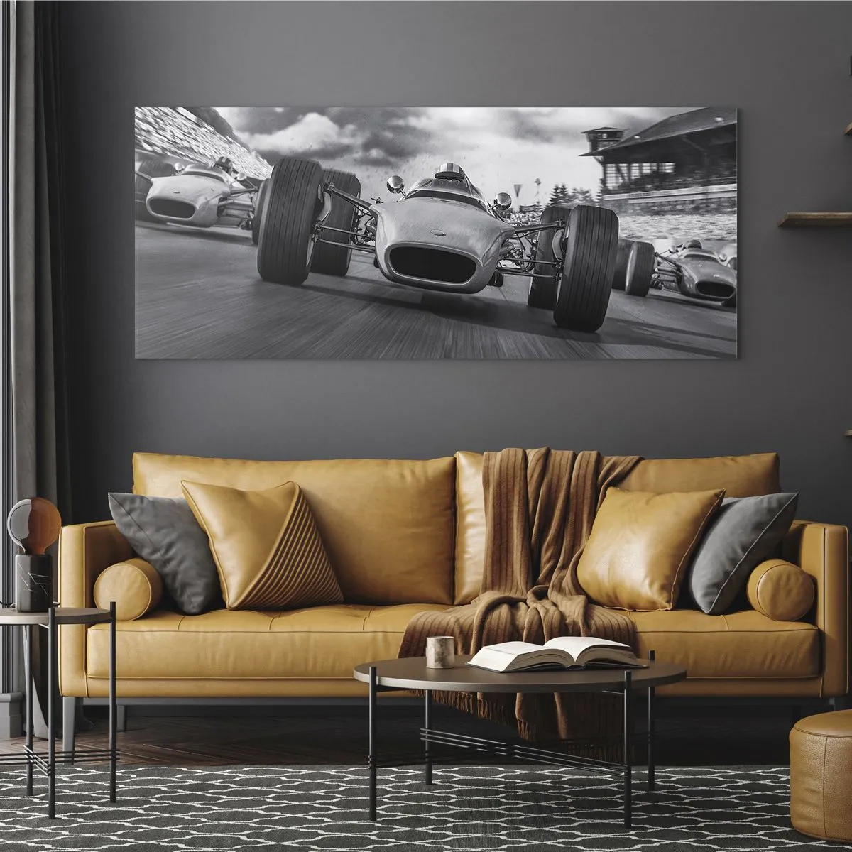 Glass picture - There is Power! - 140x50 cm