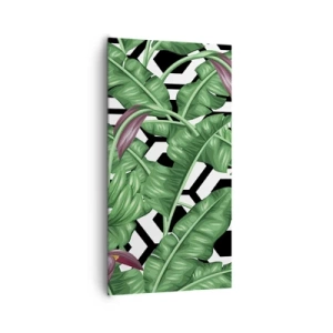 Canvas picture - Symmetrical Composition of Nature - 65x120 cm