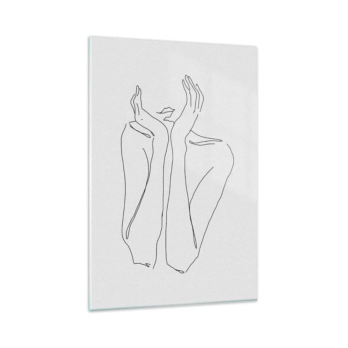 Glass picture - What Girls Are Dreaming of - 80x120 cm