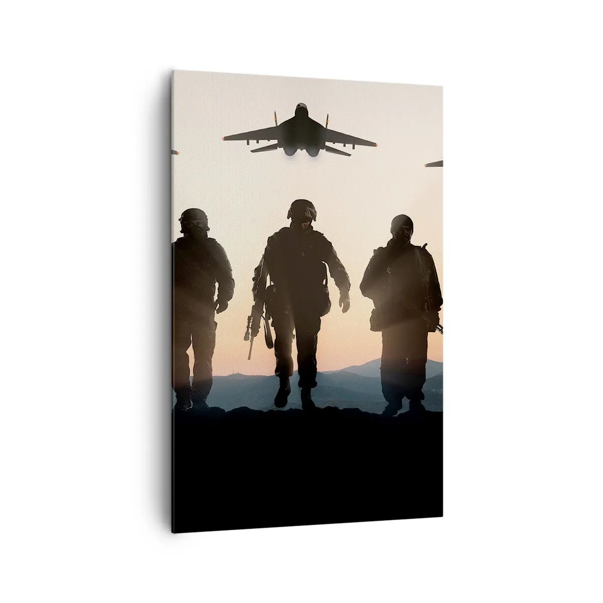 Canvas picture - Welcome to Our World - 80x120 cm