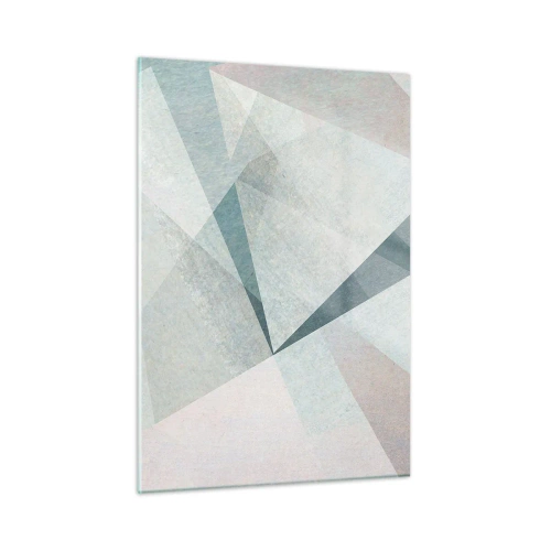 Glass picture - Calmly but Dynamically - 50x70 cm