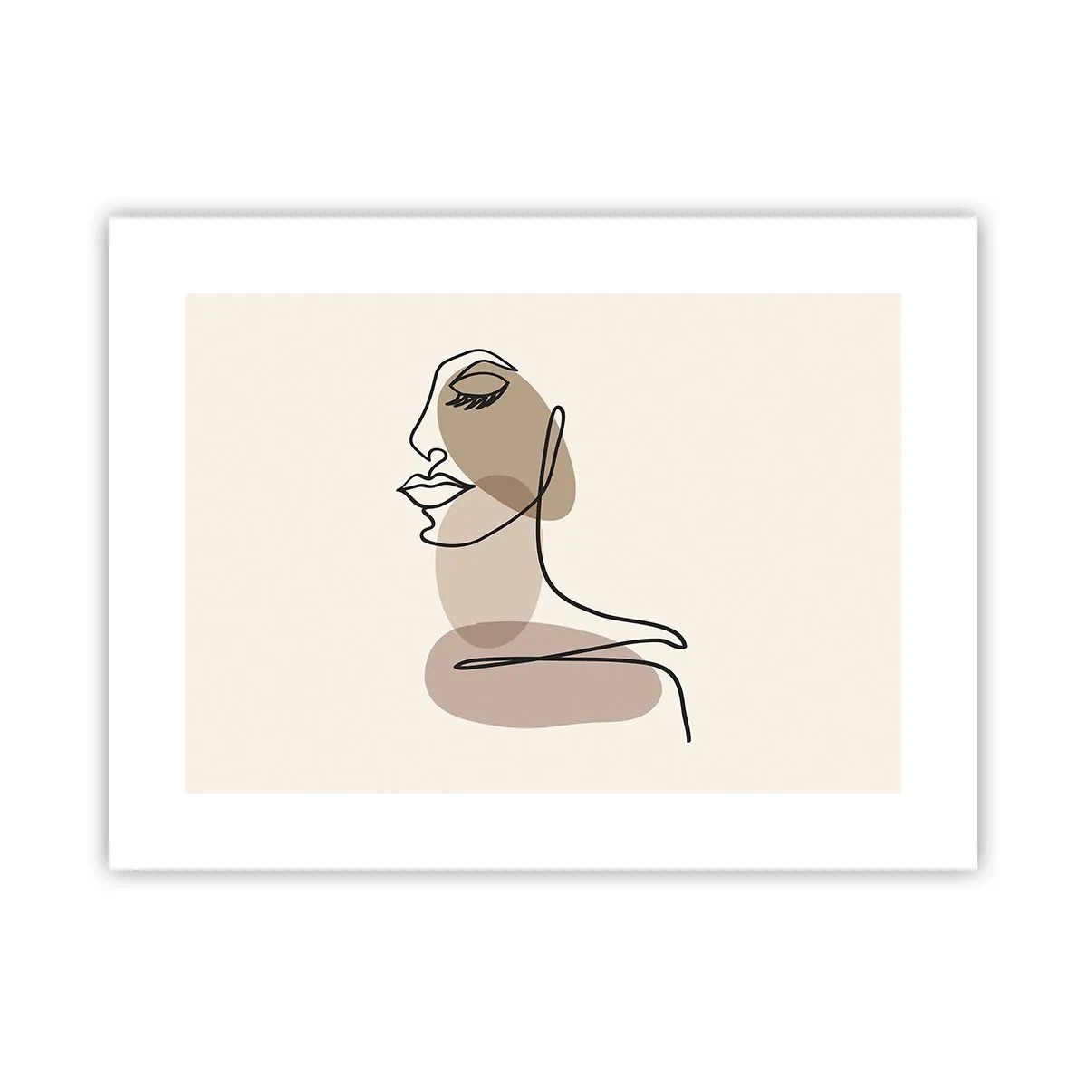 Poster - Certain Line of Beauty - 40x30 cm