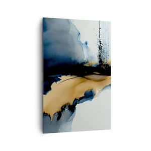 Canvas picture - Behind the Curtain - 80x120 cm