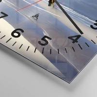 Clock face with numbers