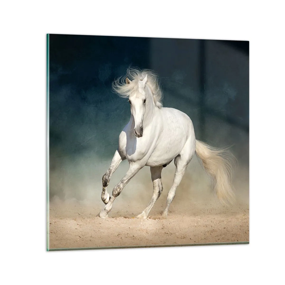 Glass picture - Freedom in a Pure State - 30x30 cm