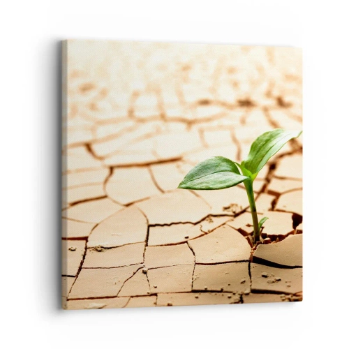 Canvas picture - Untamed Life Force - 30x30 cm
