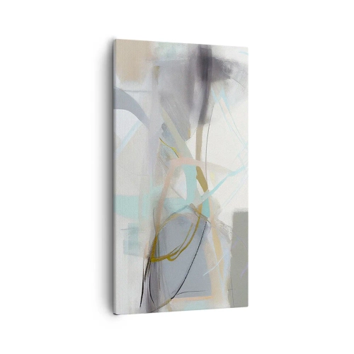 Canvas picture - Foggy Abstract - 55x100 cm