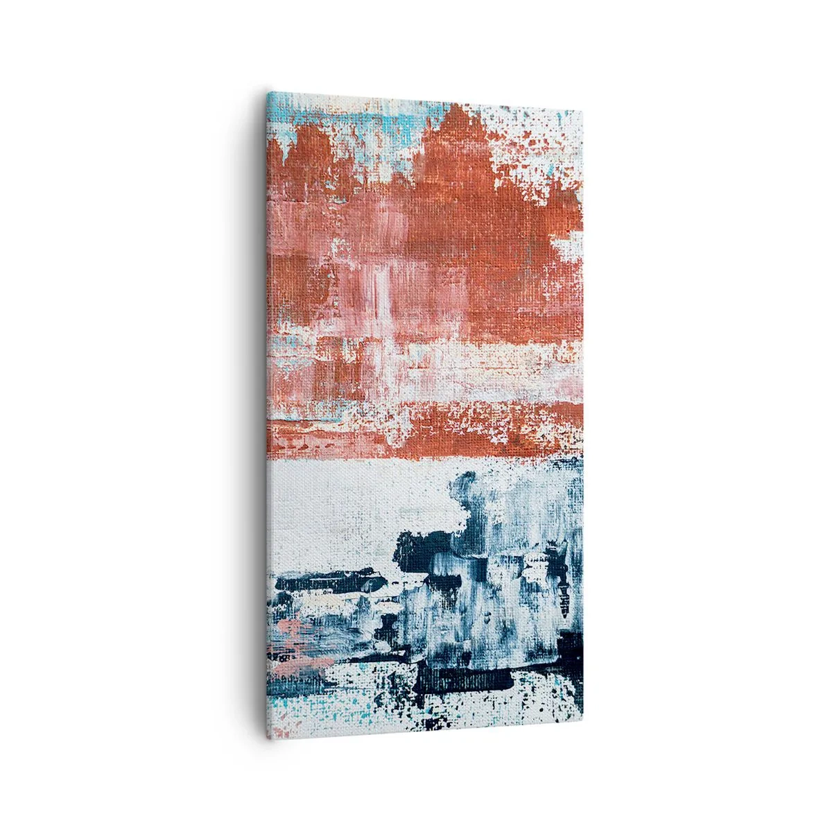 Canvas picture - Abstract Fifty Fifty - 55x100 cm