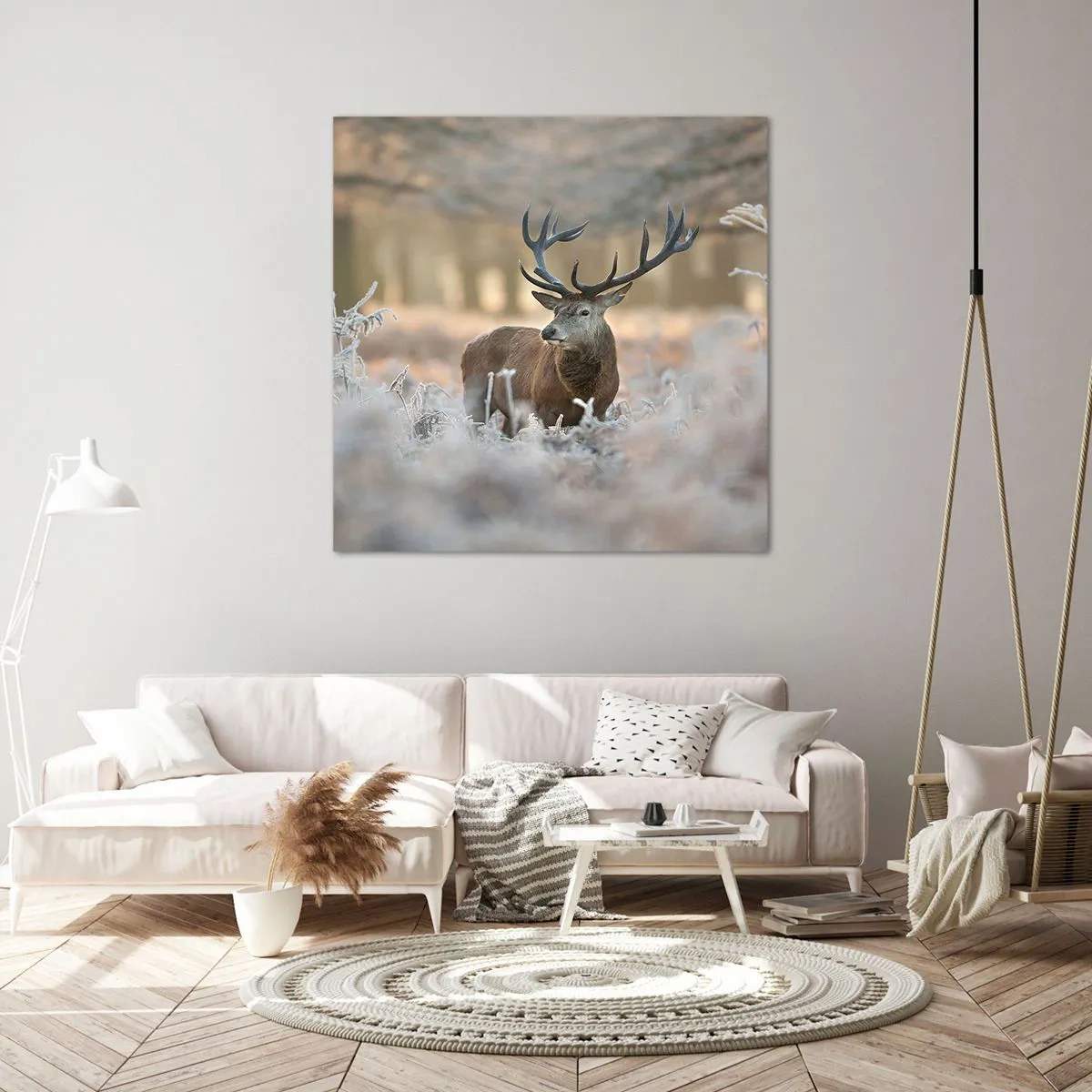 Canvas picture - Chilly Morning - 40x40 cm