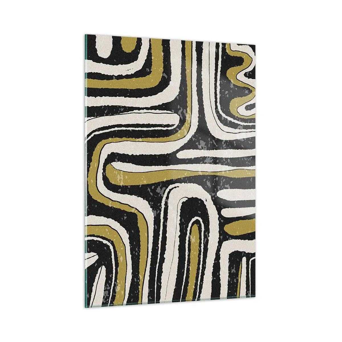 Glass picture - Compositions: Tracks and Alleys - 50x70 cm