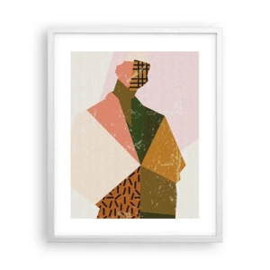 Poster in white frmae - Human - Complex Creature - 40x50 cm