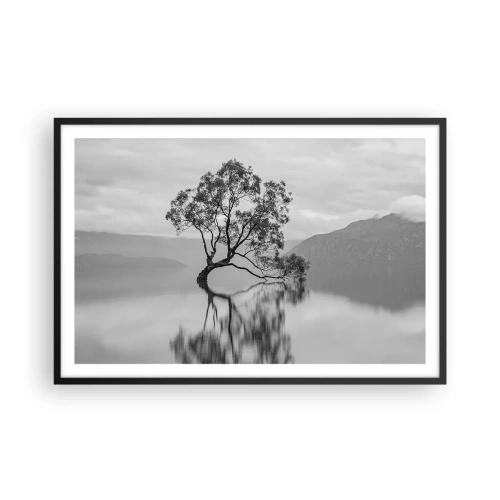 Poster in black frame - There Is Such Country - 91x61 cm