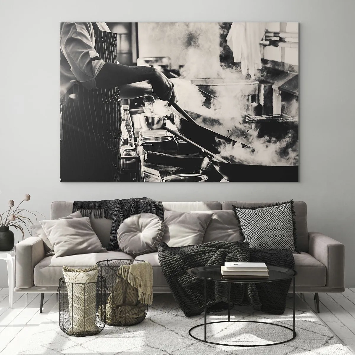 Glass picture - Alchemy of Flavours - 100x70 cm