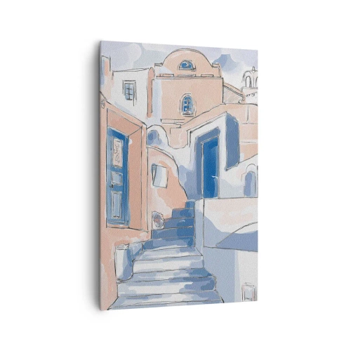 Canvas picture - Exotic City - 80x120 cm
