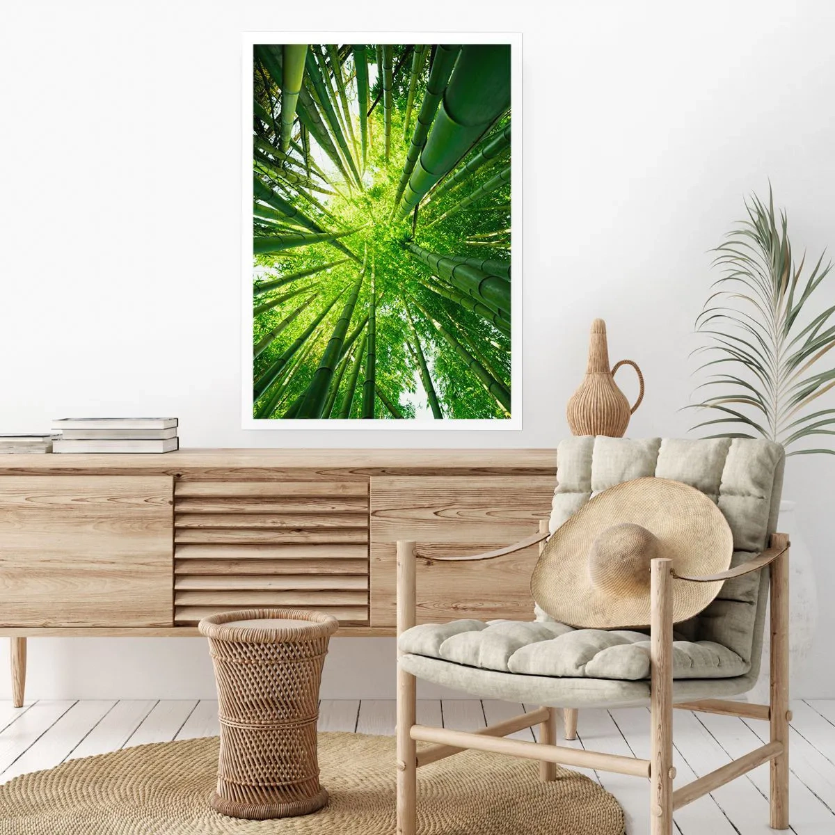 Poster - In a Bamboo Forest - 30x40 cm
