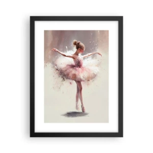 Poster in black frame - Like a Young Bird - 30x40 cm