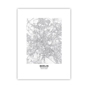 Poster - Flower of Berlin - 30x40 cm