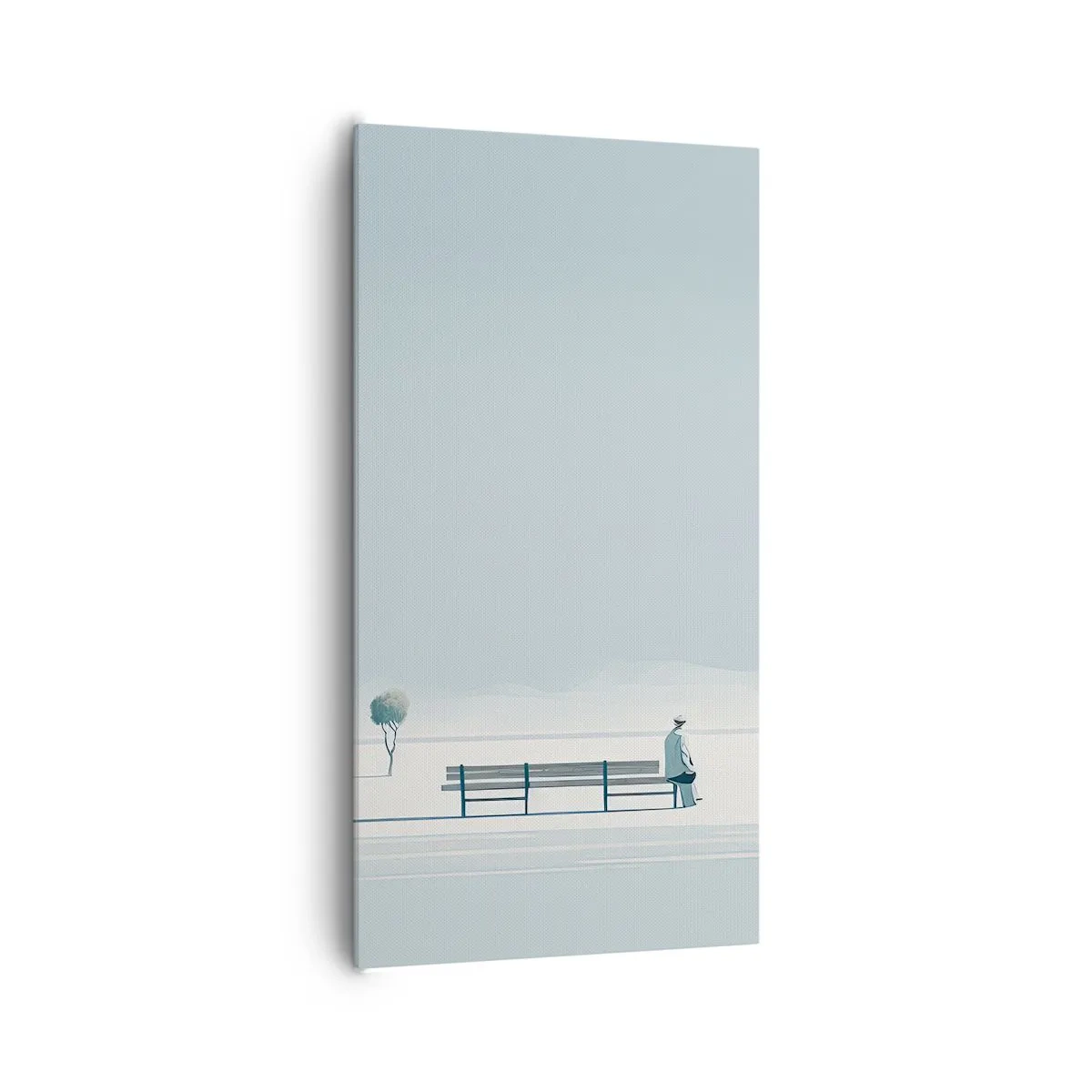 Canvas picture - Yes, I Am Waiting - 65x120 cm