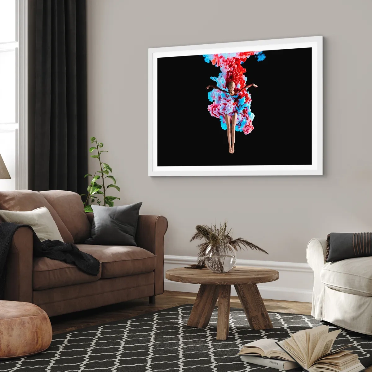 Poster in white frmae - In Full Bloom - 70x50 cm