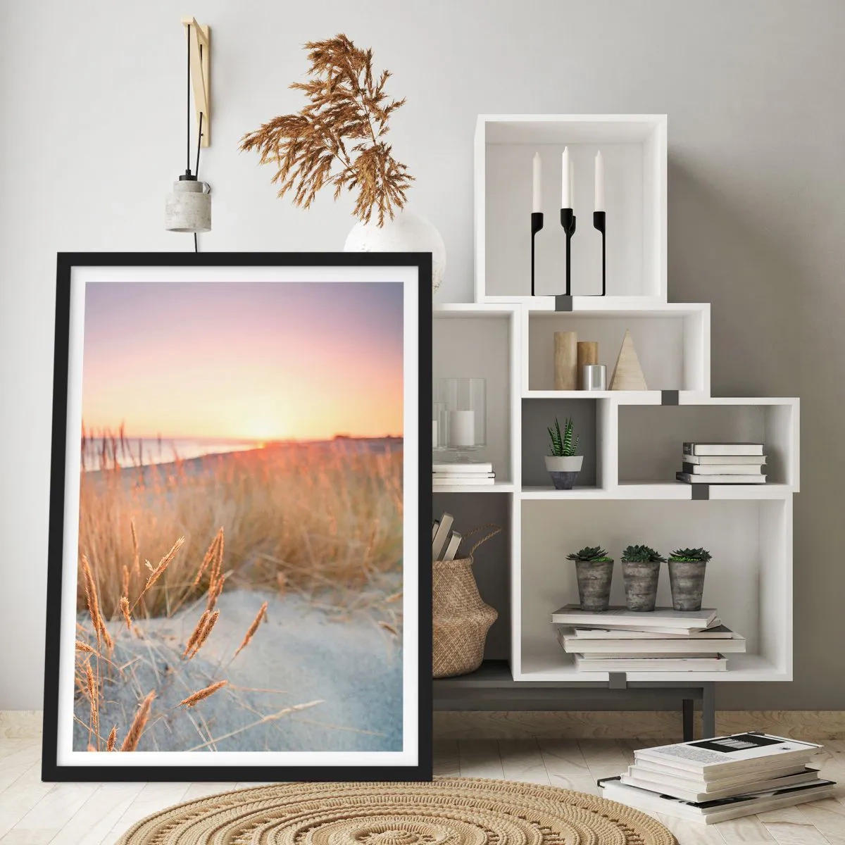 Poster in black frame - Baltic Lullaby - 40x50 cm