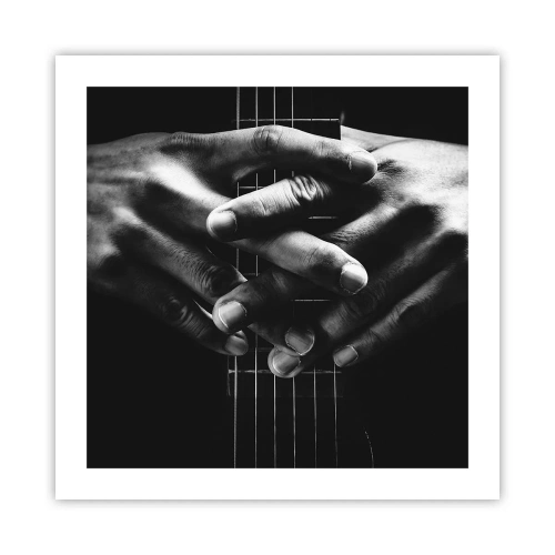 Poster - Artist's Prayer - 50x50 cm
