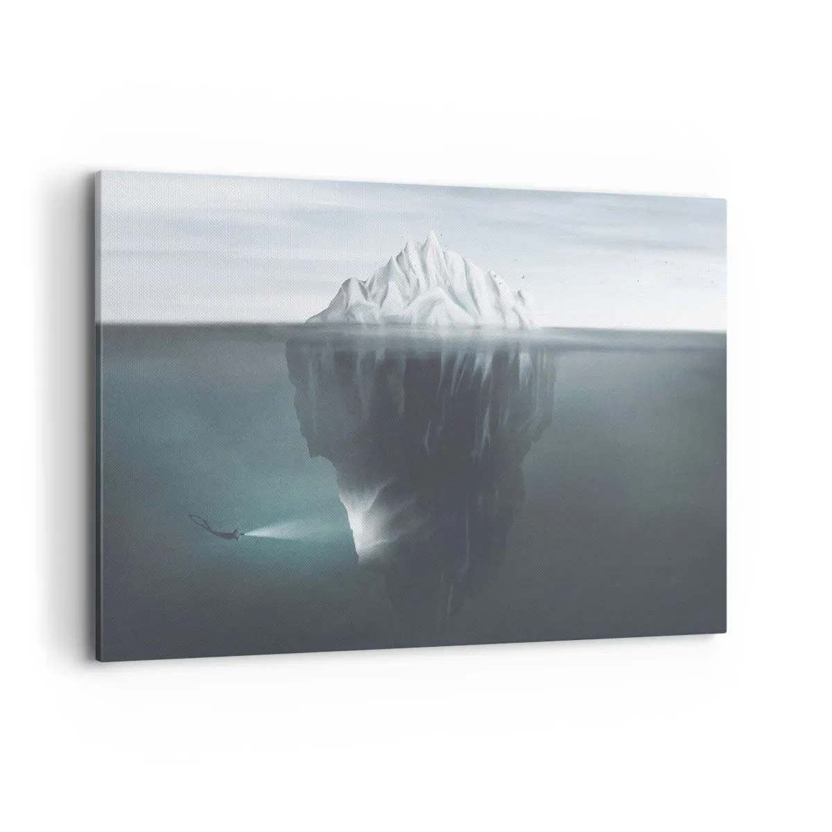 Canvas picture - Underwater Secret - 100x70 cm
