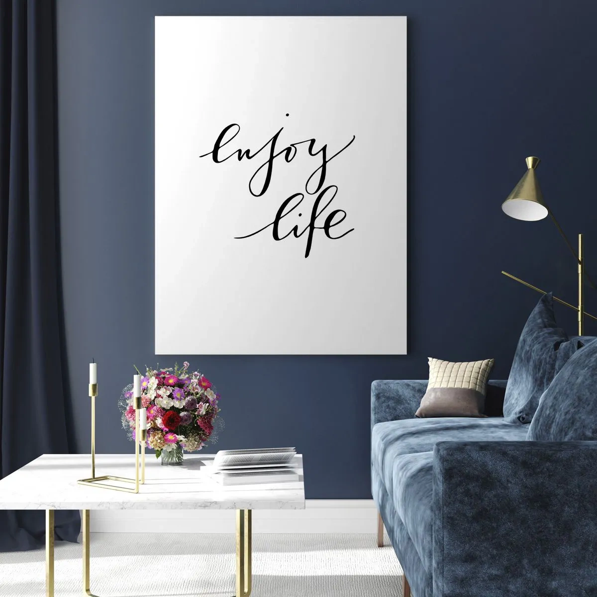 Glass picture - Nothing to Add… - 50x70 cm