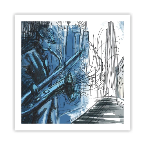 Poster - City Rhapsody - 60x60 cm