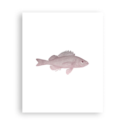 Poster - Big-eyed Fish - 40x50 cm