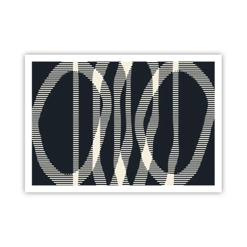 Poster - Attempt at Breaking Darkness - 100x70 cm