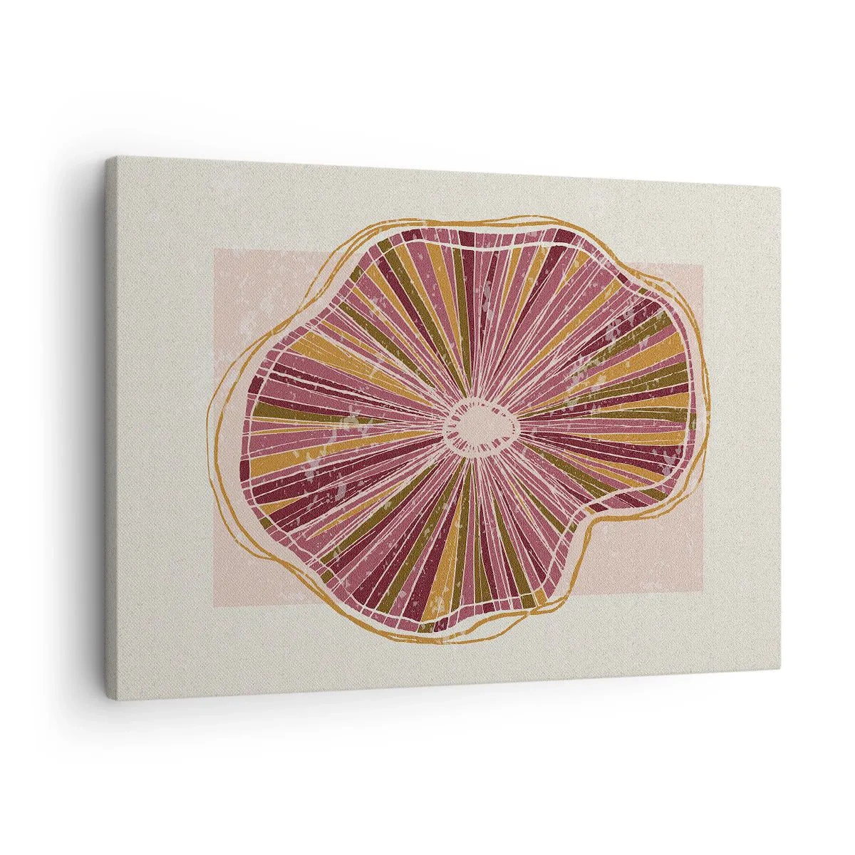 Canvas picture - Radial Abstract - 70x50 cm