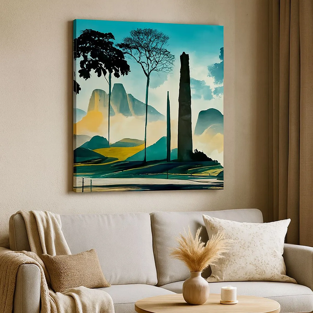 Canvas picture - Higher and Higher - 30x30 cm