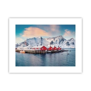 Poster - Northern Retreat - 40x30 cm